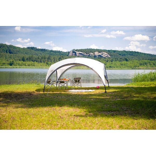Pavillon Event Shelter, 4,5 x 4,5m(hellgrau/grau)
