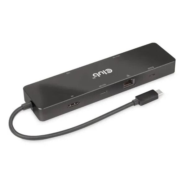 Club3D USB-C 9in1-HUB >2xHDMI/2xUSB/USB-C/LAN 4K60Hz PD100W retail