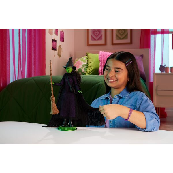 Wicked Elphaba Deluxe-Modepuppe(mit geflochtenen Haaren)