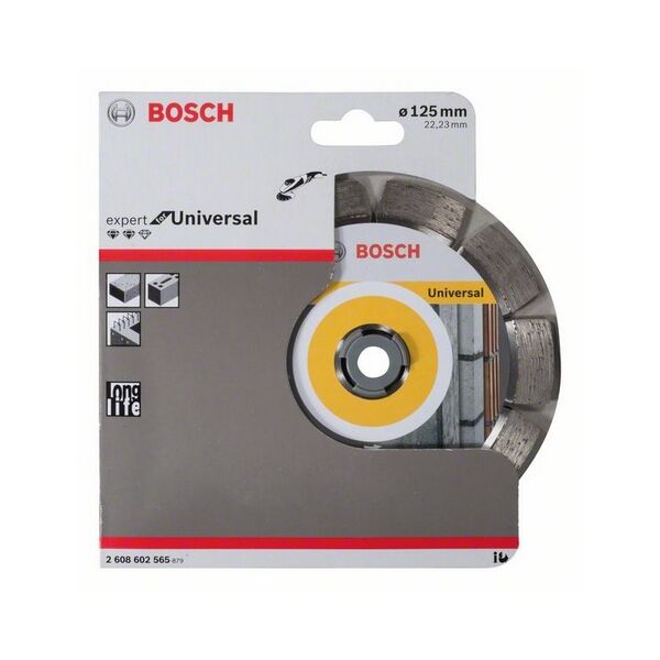 Bosch Diamentowa tarcza tnąca EXPERT FOR UNIVERSAL 125x22,2mm 2 608 602 565