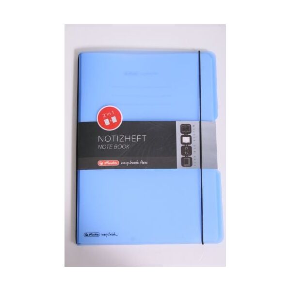 Herlitz NOTES A4/2X40K, niebieski (0011361441)
