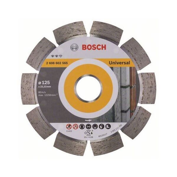 Bosch Diamentowa tarcza tnąca EXPERT FOR UNIVERSAL 125x22,2mm 2 608 602 565