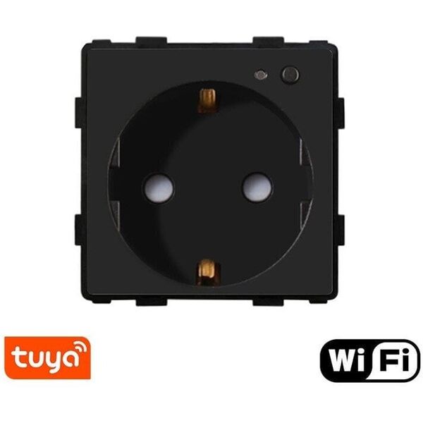 Tuya Έξυπνη Πρίζα με Μετρητή Κατανάλωσης Feelspot, WiFi Tuya