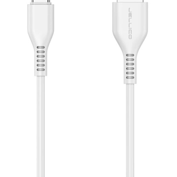 JELLICO καλώδιο KDS-32 USB-C USB 3.1A 2M Λευκό