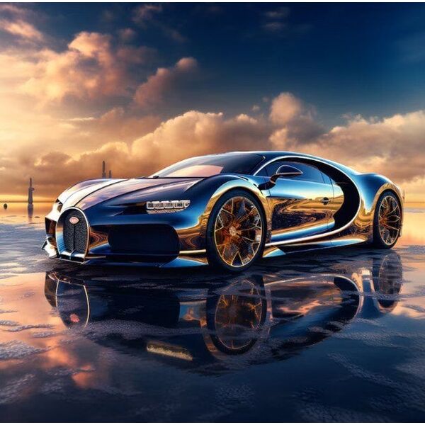Diamentowa mozaika - Auto Bugatti Norimpex