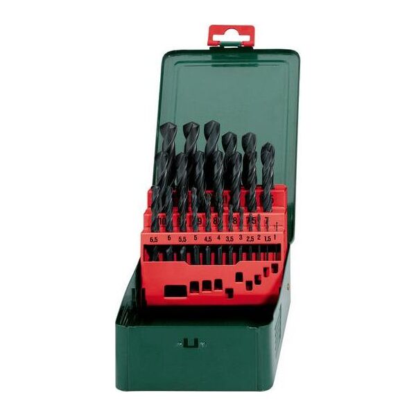 Wiertło Metabo Zestaw Wierteł Do Metalu HSS-R 25szt. 1 - 13mm (627152000)