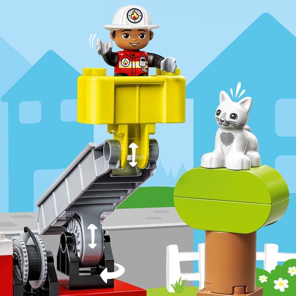 LEGO  Duplo Wóz strażacki (10969)