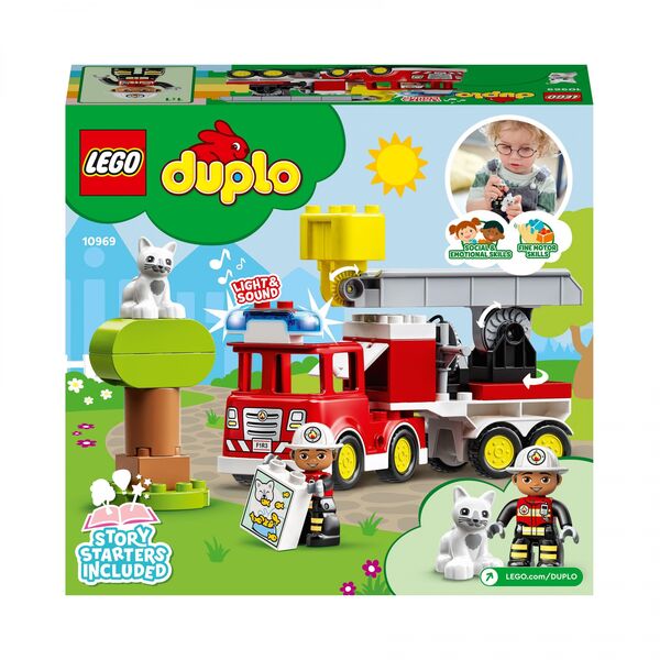 LEGO  Duplo Wóz strażacki (10969)