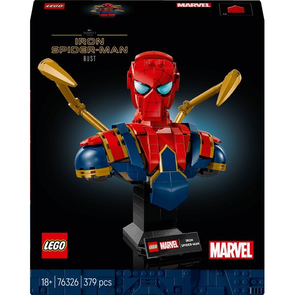 Marvel Popiersie Iron Spider-Mana (76326)