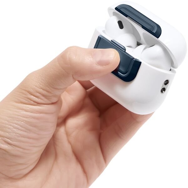 Spigen Lock Fit M, metal slate - AirPods Pro (2nd/1st Gen)