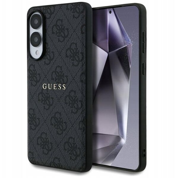 Case Guess 4G Ring Classic Logo MagSafe Samsung Galaxy S25 Edge black