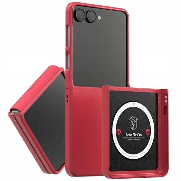 Case Araree Aero Flex M MagSafe Qi2 for Samsung Galaxy Z Flip7 pink