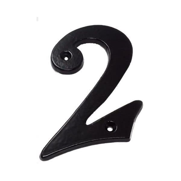 NUMBER 2 GB-2531_2 105X65MM BLACK
