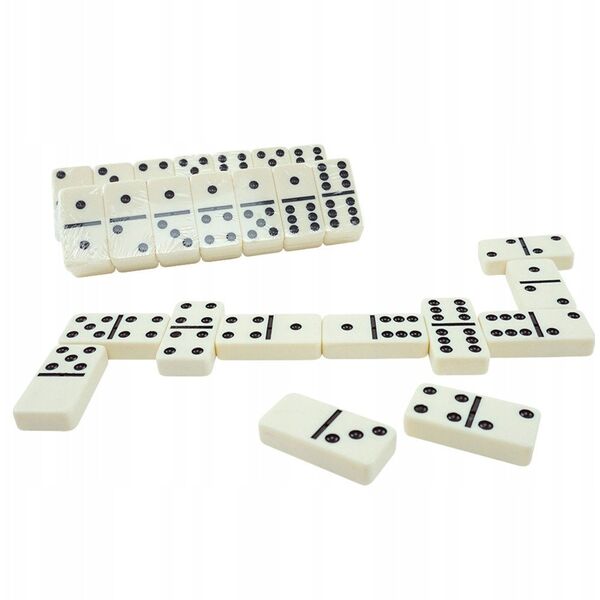 Klasyczna Gra Domino Tradycyjne Szóstkowe Etui 28 Kamieni
