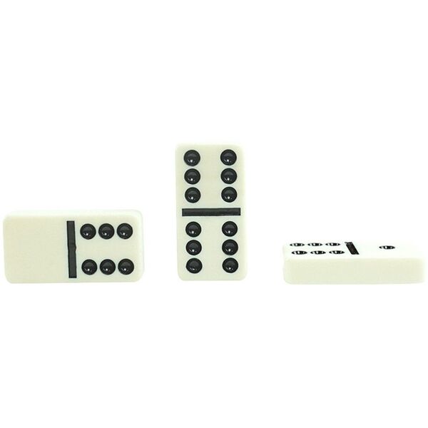 Klasyczna Gra Domino Tradycyjne Szóstkowe Etui 28 Kamieni