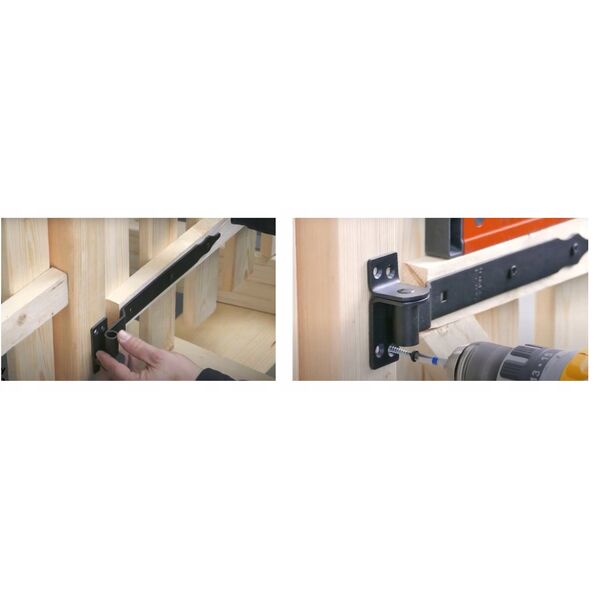 ΠΕΡΙΣΤΡΟΦΙΚΟΣ ΜΕΝΤΕΣΕΣ ΠΥΛΗΣ ZB 250 250X45X90X3.0 ΜΑΥΡΟ