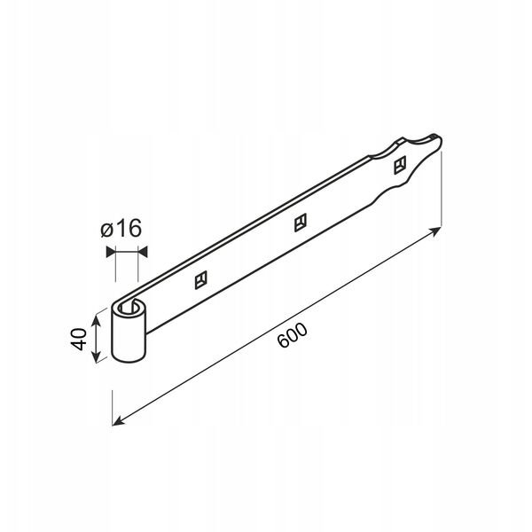 ΜΕΡΟΣ ΤΟΥ ΜΕΝΤΕΣΕ 82082 600X40/5.0 16MM BLA