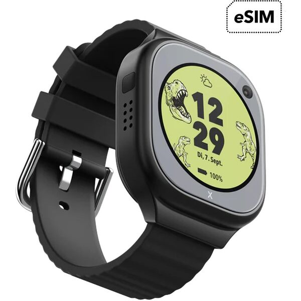 Xplora X6 Pro watch phone, black