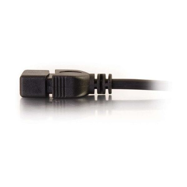 C2G 6.6ft USB Extension Cable - USB A to USB A Extension Cable - USB 2.0 - M/F - USB-Verlangerungskabel - USB (M) zu USB (W) - 2 m - Schwarz