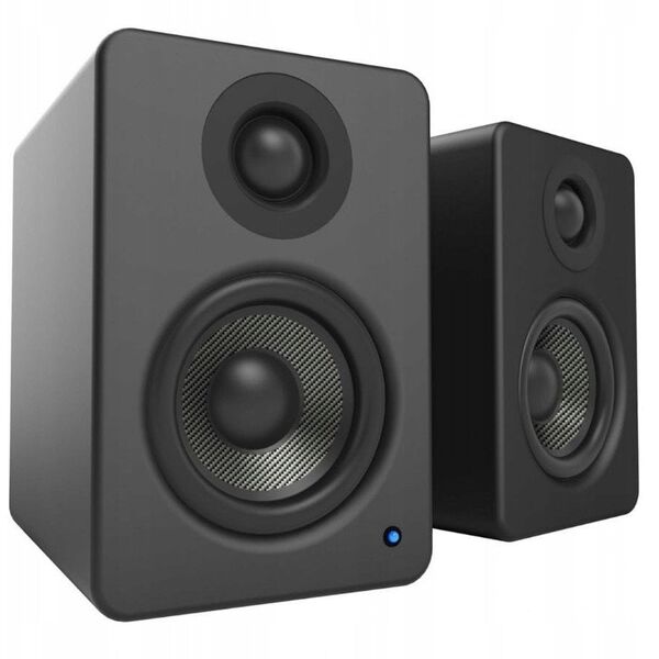 KANTO AUDIO 3" DRIVER - POWERED SPEAKERS WITH USB DAC AND 3.5MM AUX - MATTE BLACK (INCL. TYPE C & G POWER CORDS)