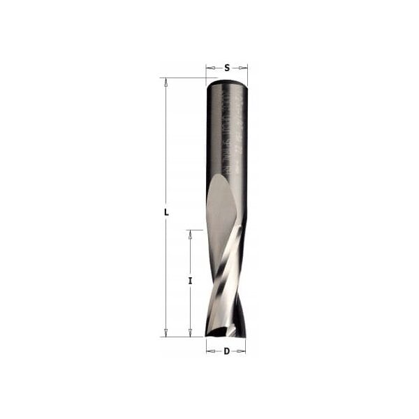 CMT FREZ SPIRALNY WYKAŃCZAJĄCY - POZYTYW HM 4mm CMT