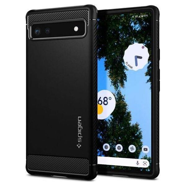 Θήκη Spigen Spigen Rugged Armor για το Google Pixel 6A μαύρη 10507365 8809811860405