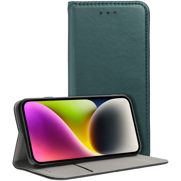 Kabura SMART MAGNETO do REALME 14x 5G ciemnozielony