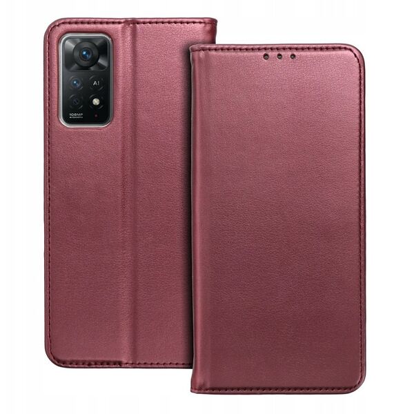 Kabura SMART MAGNETO do REALME 14 5G burgundowy