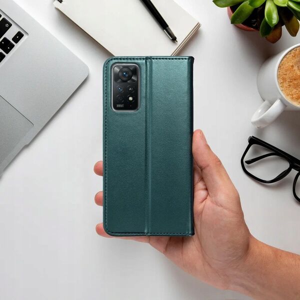 Kabura SMART MAGNETO do REALME 14 5G ciemnozielony