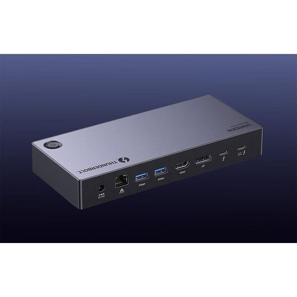 Stacja dokująca 13w1 Ugreen Revodok Max 313 Thunderbolt 4 do 2x USB 3.0, USB 3.2, USB-C 3.2, HDMI 2.1, DisplayPort 1.4, SD/microSD, RJ45, AUX 3.5mm, PD 140W
