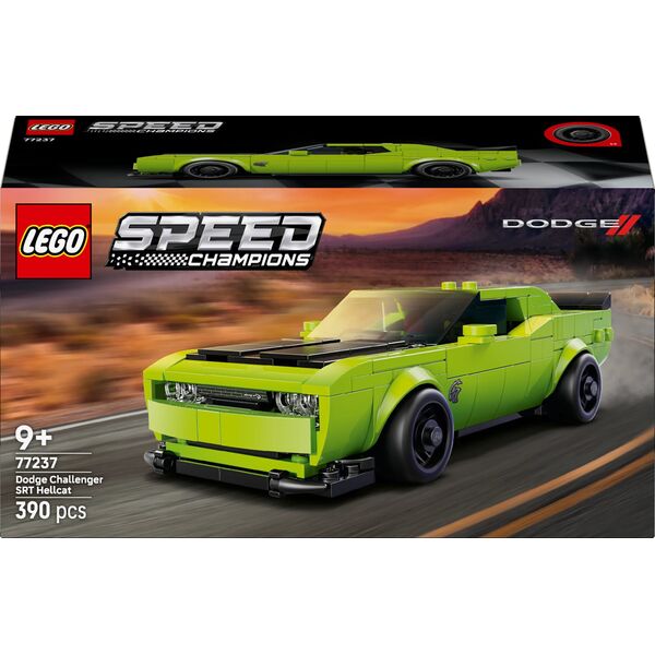 Speed champions Samochód sportowy Dodge Challenger SRT Hellcat (77237)