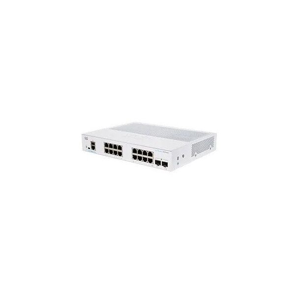 Cisco Cisco switch CBS250-16T-2G, 16xGbE RJ45, 2xSFP, fanless - REFRESH