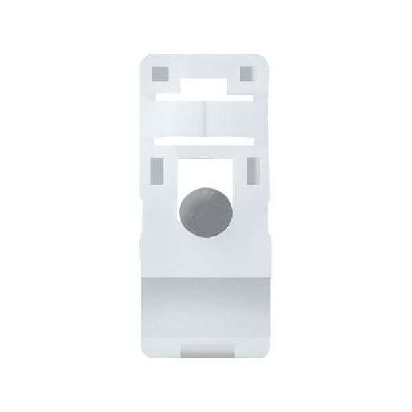 Organizer Qoltec Uchwyt montażowy Biały 1 sztuka  (54227)