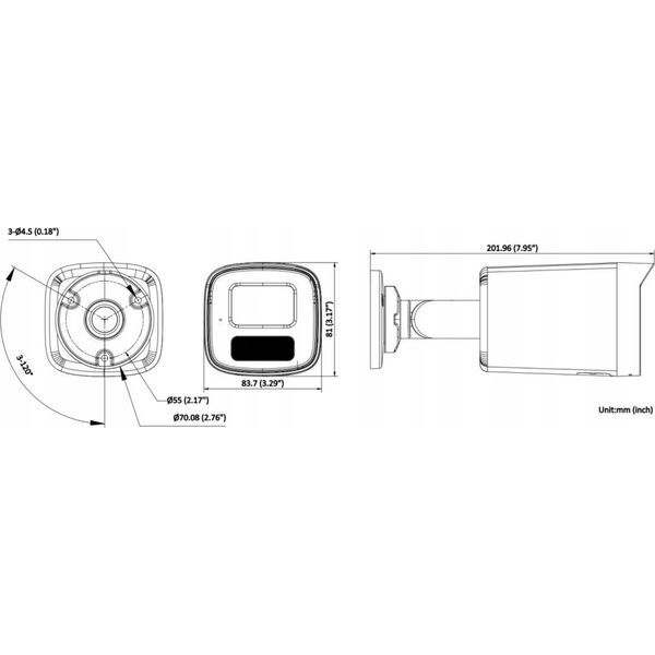 Kamera IP Hikvision Kamera IP DS-2CD1T47G2H-LIU(2.8mm