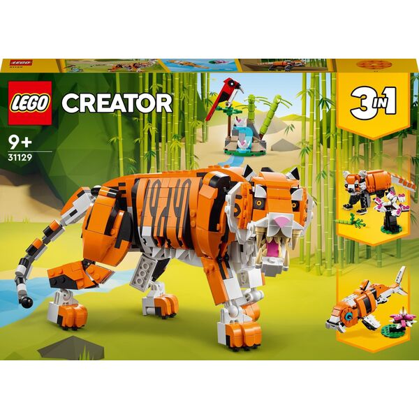 LEGO Creator 3 w 1 Majestatyczny tygrys 4 szt. (31129)