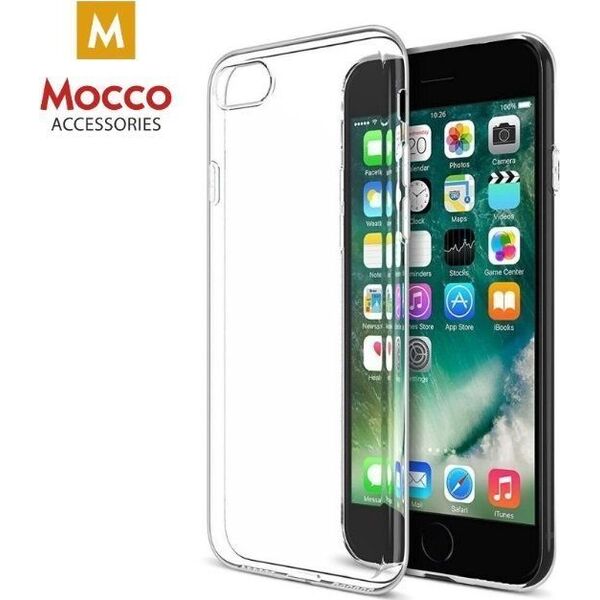 Mocco Mocco Ultra Back Case 0.3 mm Silicone Case for Apple iPhone 6 Plus / 6S Plus Transparent