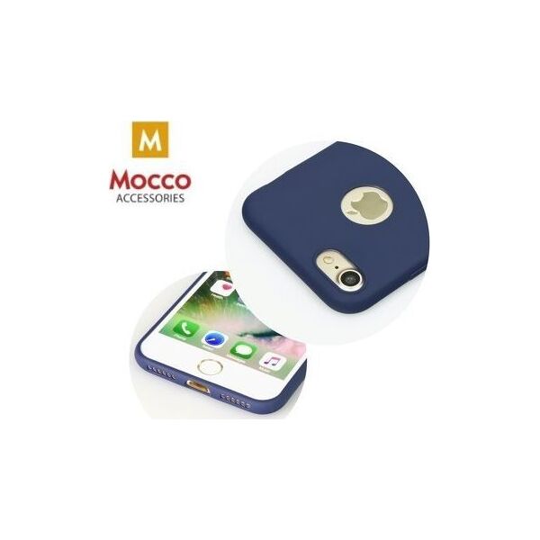 Mocco Etui Ultra Slim Soft Matte 0.3 mm Mate 10 Lite niebieskie