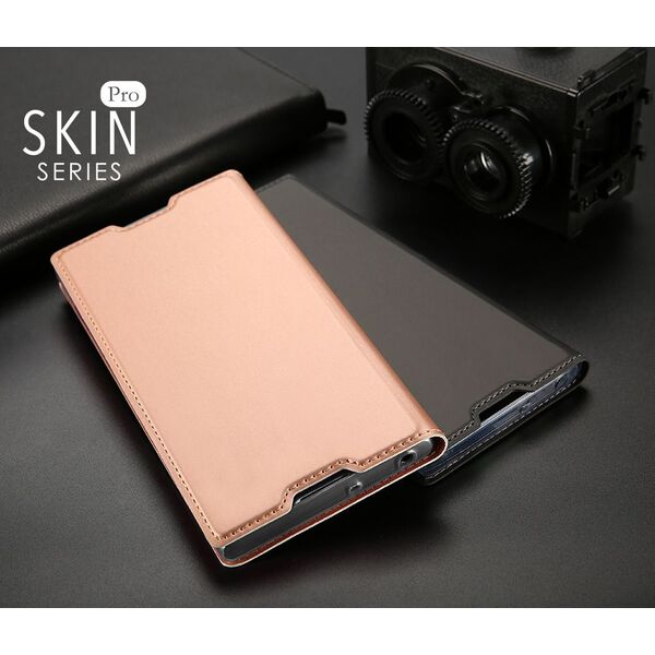 Dux Ducis Etui portfel Dux Ducis skin leather SONY XA1 złoty