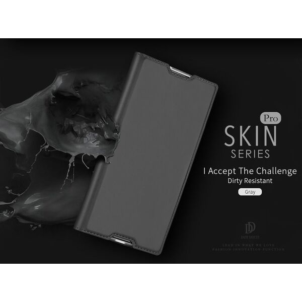 Dux Ducis Etui portfel Dux Ducis skin leather SONY XA1 złoty