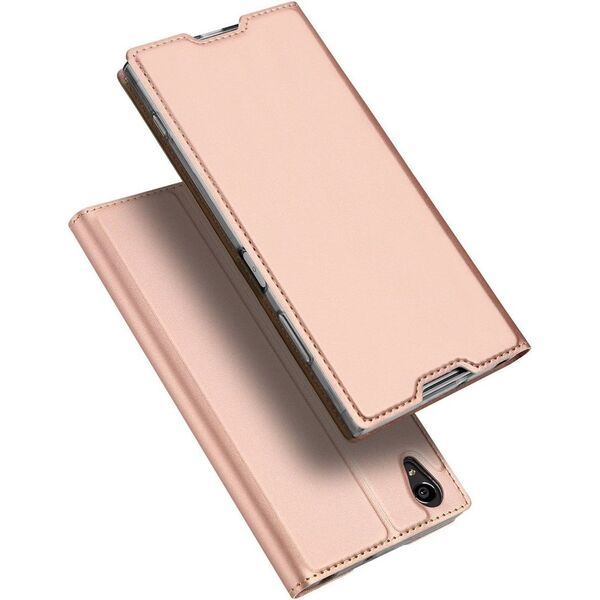 Dux Ducis Etui portfel Dux Ducis skin leather SONY L1 jasny róż