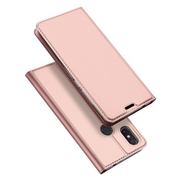 Dux Ducis Etui portfel Dux Ducis skin leather XIAOMI MI 8 jasny róż