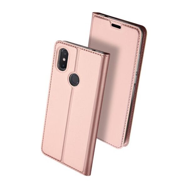 Dux Ducis Etui portfel Dux Ducis skin leather XIAOMI MI 8 jasny róż