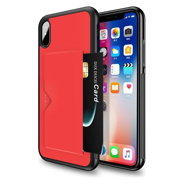 Dux Ducis Etui Dux Ducis Pocard IPHONE XS MAX czerwone