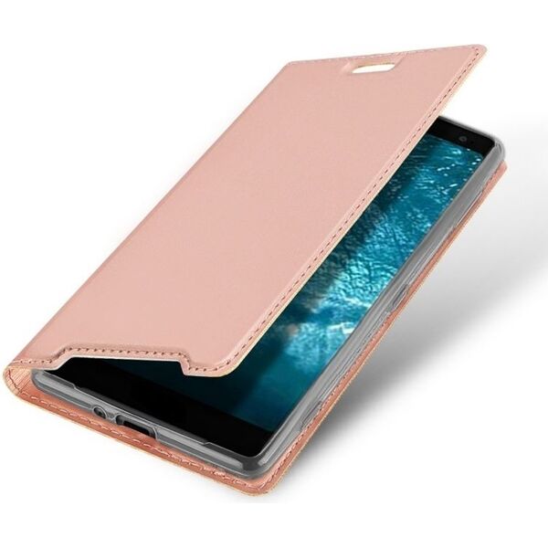 Dux Ducis skin leather SAMSUNG A9 2018 jasnoróżowe
