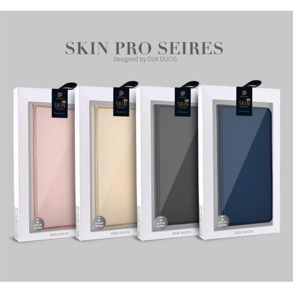 Dux Ducis Etui skin leather Galaxy A30 granatowe