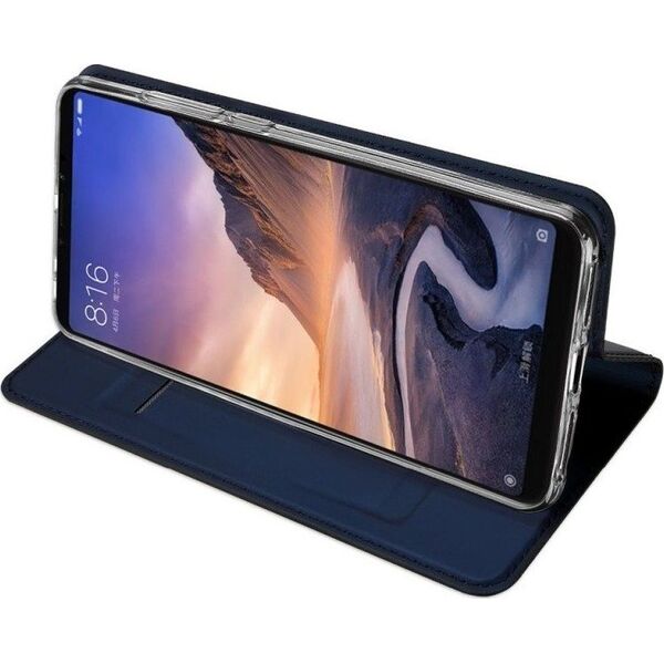 Dux Ducis Etui skin leather Galaxy A30 granatowe