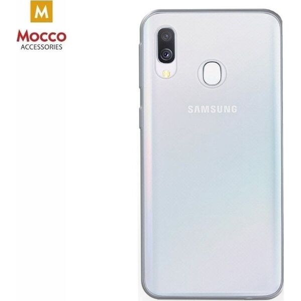 Mocco Mocco Ultra Back Case 0.3 mm Silicone Case for Samsung A805 Galaxy A80 Transparent