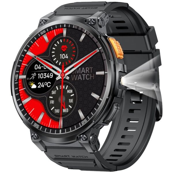 Smartwatch GlacierX Giant Black GX-G241 standard