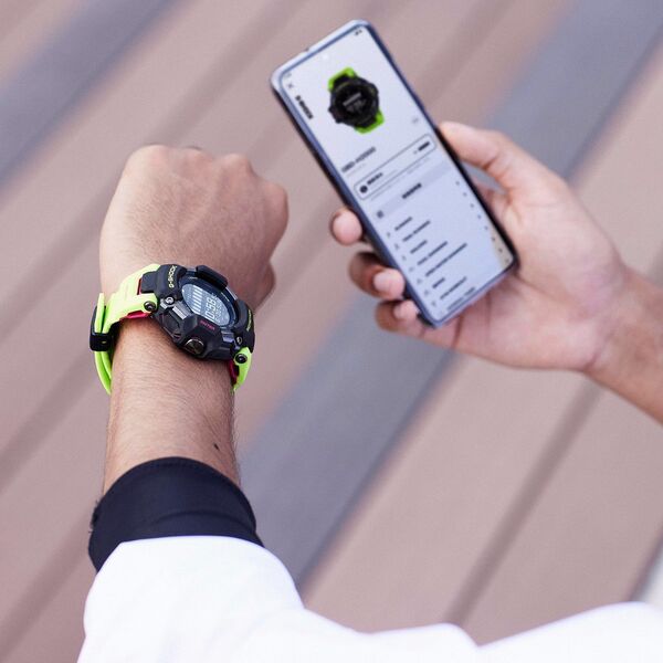 Zegarek G-SHOCK Smartwatch męski Casio GBD-H2000-1AER czarny pasek