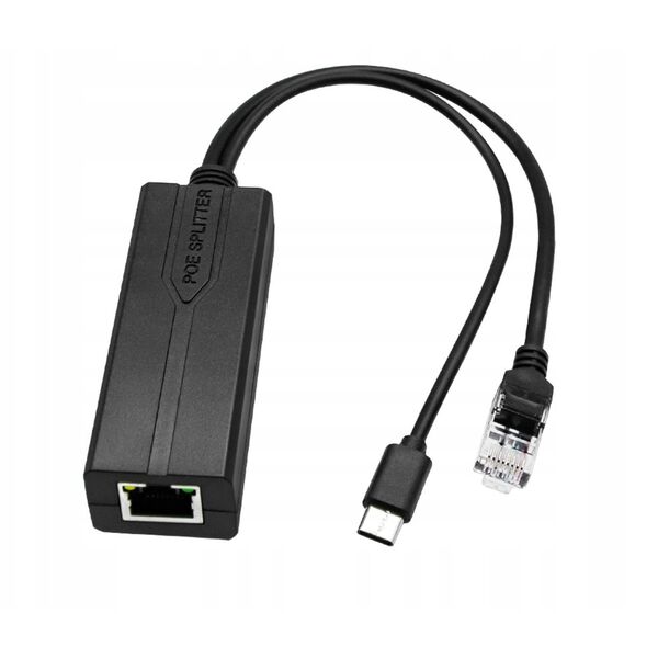 STABILIZATOR NAPIĘCIA 48V/5V POE-802.3AF/AT-USB-C DELTA NETWORK
